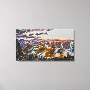 Lienzo Eugene VON GUÉRard - Monte Townsend (Modificado)