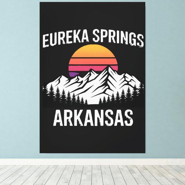 Lienzo Eureka Springs (Insitu (piso de madera))