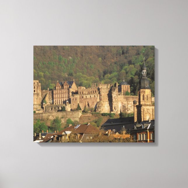 Lienzo Europa, Alemania, Heidelberg. Castillo (Anverso)