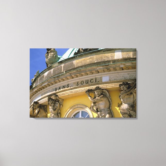 Lienzo Europa, Alemania, Potsdam. Park Sanssouci, (Anverso)