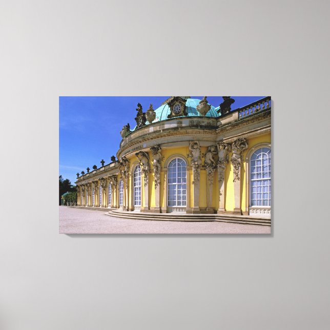 Lienzo Europa, Alemania, Potsdam. Parque Sanssouci, 3 (Anverso)