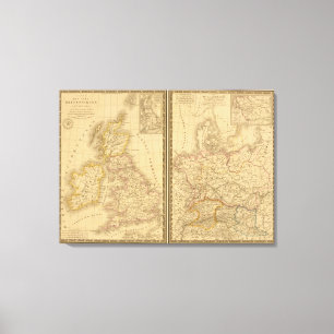 Lienzo Europa antigua 2