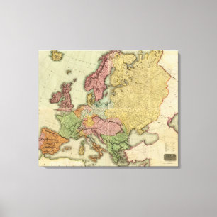 Lienzo Europa compuesta