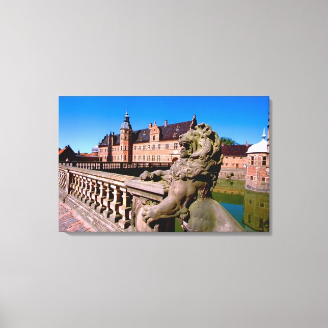 Lienzo Europa, Dinamarca, Copenhague (también conocido co (Anverso)