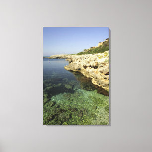 Lienzo Europa, España, Menorca, Binibeca.