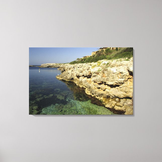 Lienzo Europa, España, Menorca, Binibeca. 2 (Anverso)