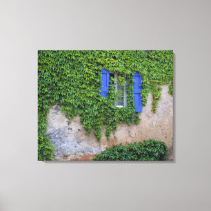 Lienzo Europa, Francia, Lourmarin. Hija en cascada