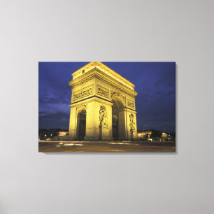 Lienzo Europa, Francia, París. Arco de Triunfo