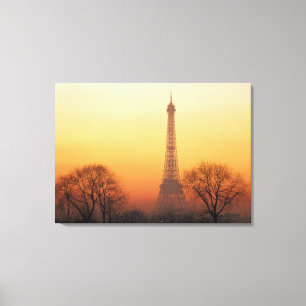 Lienzo Europa, Francia, París. Torre Eiffel (Medio