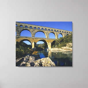 Lienzo Europa, Francia, Pont du Gard. Pont du Gard,