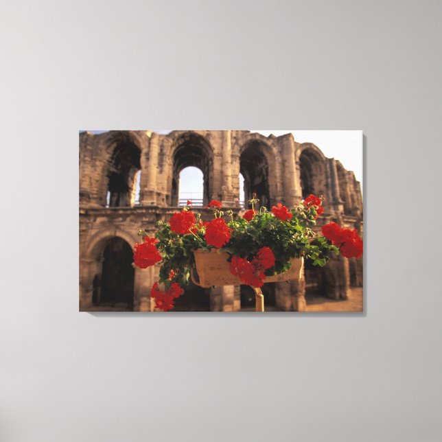 Lienzo Europa, Francia, Provenza, Arles, Bouches, du, (Anverso)