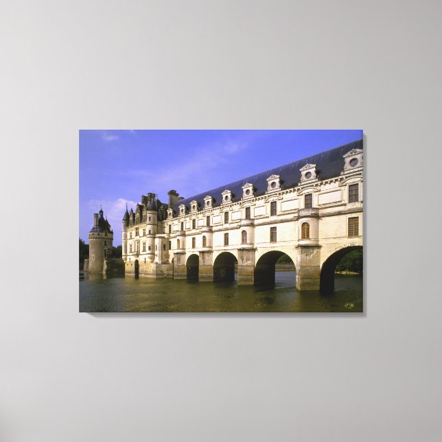 Lienzo Europa, Francia, Valle del Loira. Castillo (Anverso)