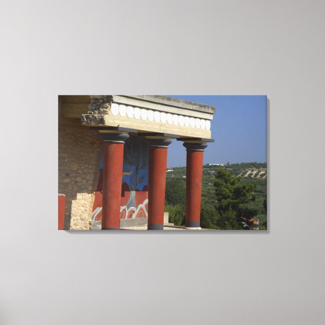 Lienzo Europa, Grecia, Creta (Anverso)