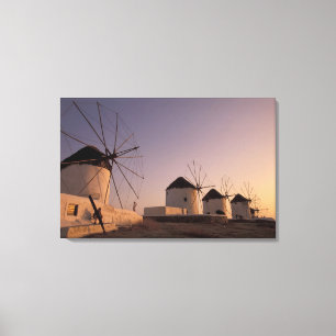Lienzo Europa, Grecia, Islas Cíclicas, Mykonos,