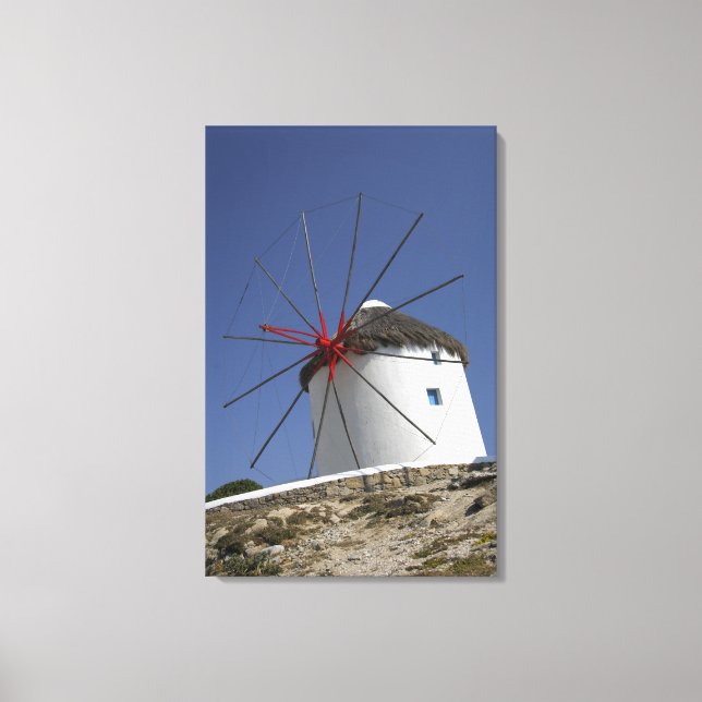 Lienzo Europa, Grecia, Mykonos. 3 (Anverso)