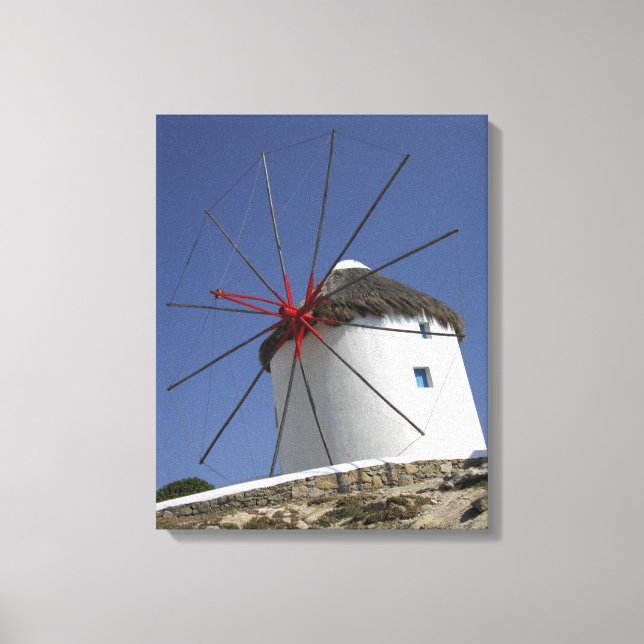 Lienzo Europa, Grecia, Mykonos. 3 (Anverso)