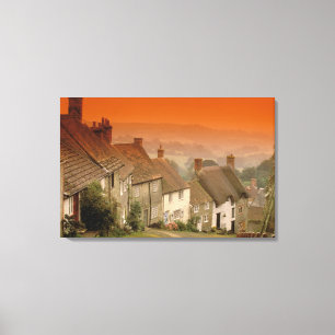 Lienzo Europa, Inglaterra, Dorset, Shaftesbury. Colina do