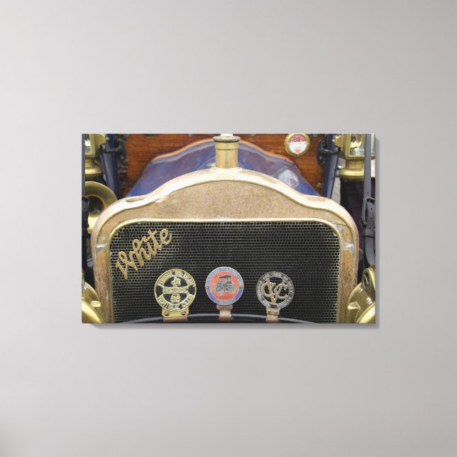 Lienzo Europa, Irlanda, Dublín. Automático vintage, blanc (Anverso)