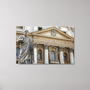 Lienzo Europa, Italia, Roma. Basílica de San Pedro (alia