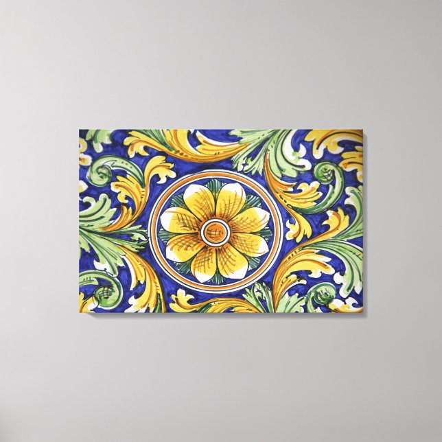 Lienzo Europa, Italia, Sicilia, Taormina. Tradicional 2 (Anverso)