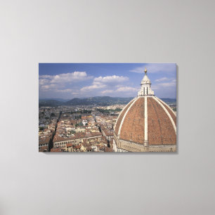 Lienzo Europa, Italia, Toscana, Florencia. Piazza del