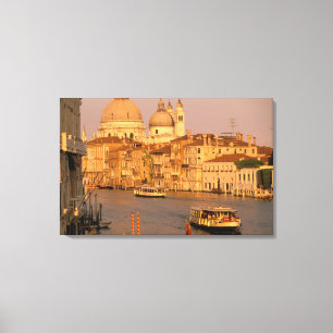 Lienzo Europa, Italia, Veneto, Venecia. Vista al atardece