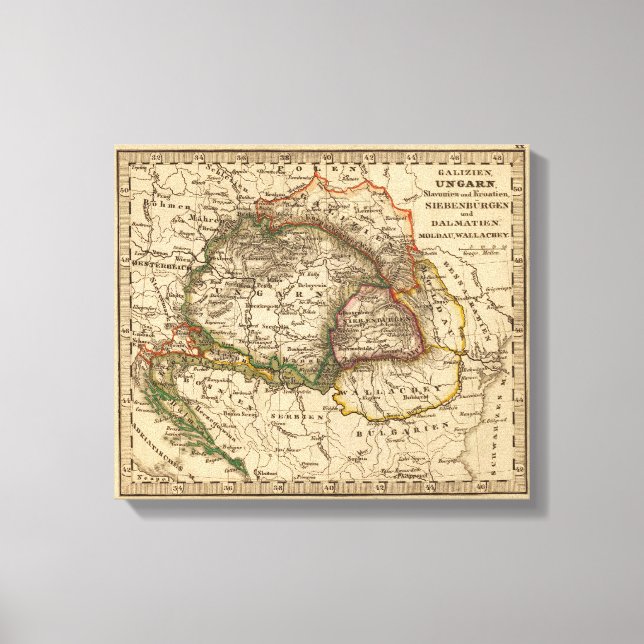 Lienzo Europa Oriental (Anverso)