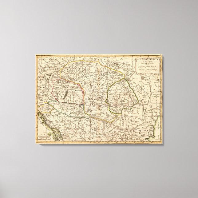 Lienzo Europa Oriental (Anverso)