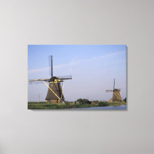 Lienzo Europa, Países Bajos, Zuid Holland, Kinderdijk.