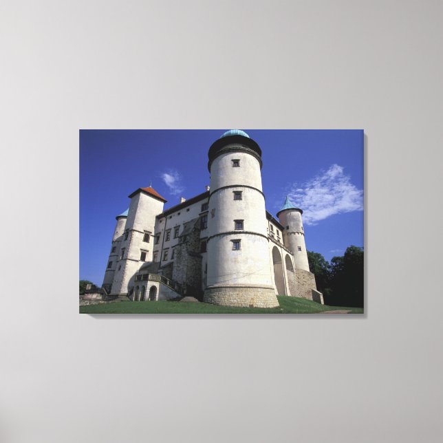 Lienzo EUROPA, Polonia, Cárpatos Mts., Nowy Wisnicz (Anverso)