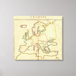 Lienzo Europa por la religión 2