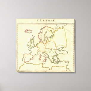 Lienzo Europa por la religión 3