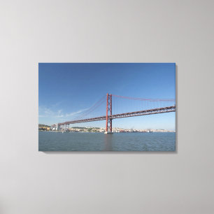 Lienzo Europa, Portugal, Lisboa). Puente