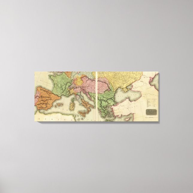 Lienzo Europa S (Anverso)