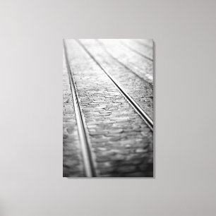 Lienzo Europa, Suiza, Berna. Pistas de tranvía, 2