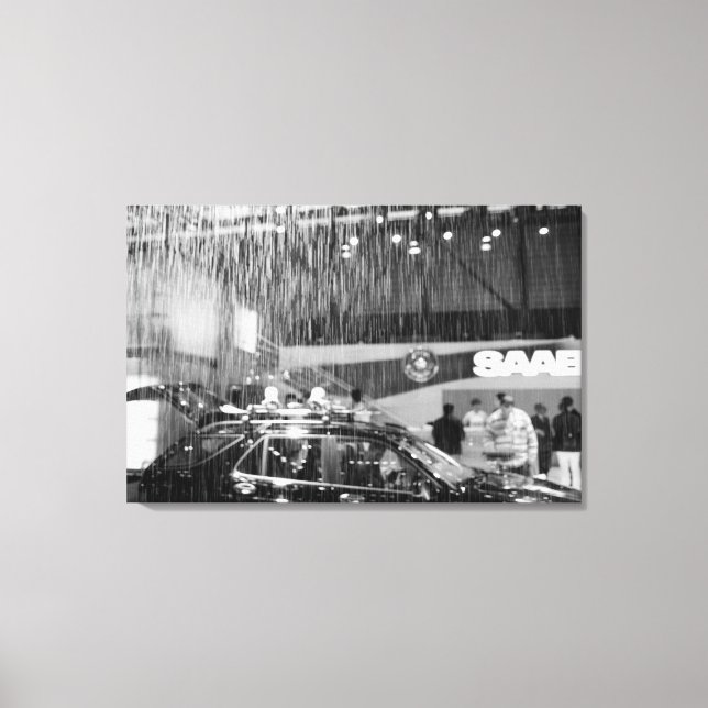 Lienzo Europa, Suiza, Ginebra. Salón de Ginebra del Motor (Anverso)