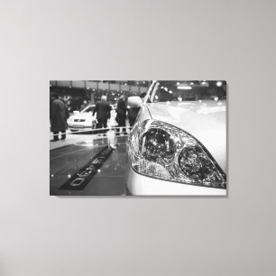 Lienzo Europa, Suiza, Ginebra. Show de motor de Ginebra; 