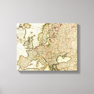 Lienzo EuropaMapa PanorámicoEuropa 2