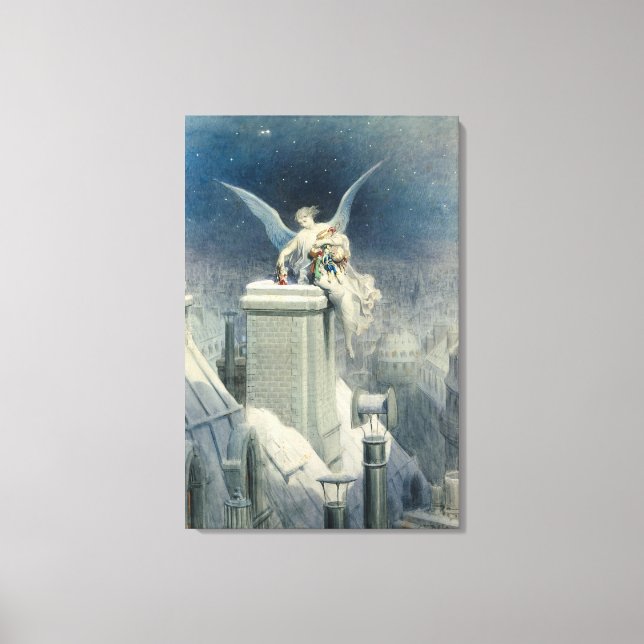 Lienzo Eve navidades (Anverso)