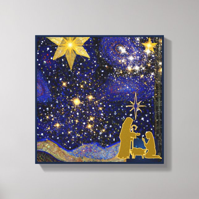 Lienzo Eve navidades (Anverso)