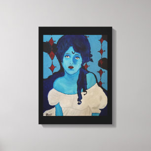 Lienzo Evelyn Blue