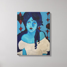 Lienzo Evelyn Blue