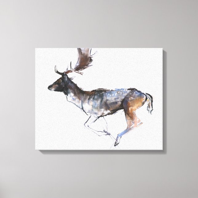 Lienzo Evening Buck (Anverso)