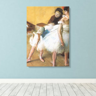 Lienzo Examen de baile de Edgar Degas, Ballet Vintage