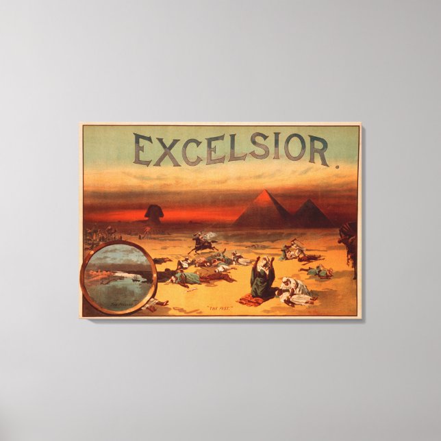 Lienzo Excelsior Teatral Poster #2 (Anverso)