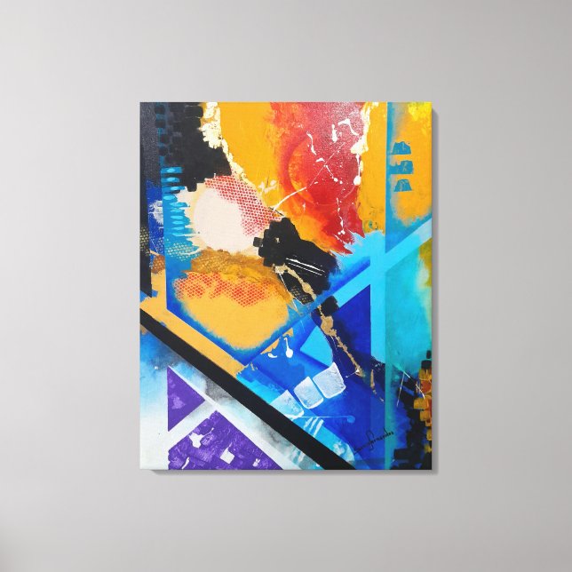 Lienzo Excitement (Anverso)