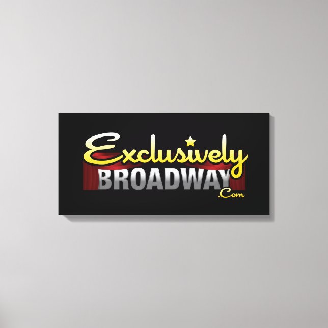 Lienzo ExclusivelyBroadway.com (Anverso)
