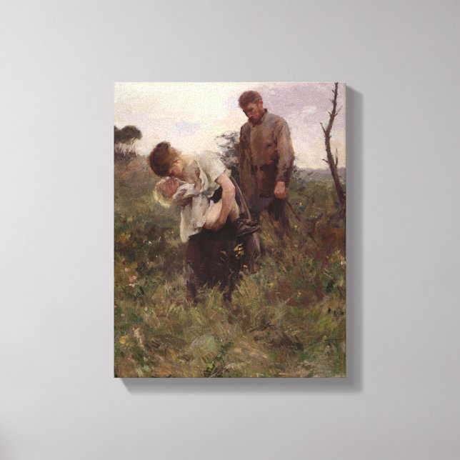Lienzo Éxodo, 1893 (Anverso)