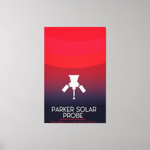 Lienzo Exploración de la sonda solar Parker