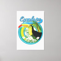Explorar el logotipo de viaje de Aruba